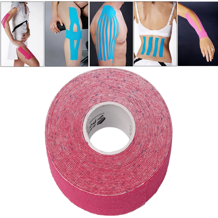 Waterproof Kinesiology Tape Sports Muscles Care Therapeutic Bandage, Size: 5m(L) x 5cm(W), Size: 5mx 5cm White, Size: 5mx 5cm Green, Size: 5mx 5cm, Size: 5mx 5cm Red, Size: 5mx 5cm Yellow, Size: 5mx 5cm Orange, Size: 5mx 5cm Blue, Size: 5m x 5cm Magent...