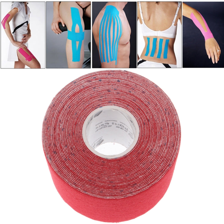 Waterproof Kinesiology Tape Sports Muscles Care Therapeutic Bandage, Size: 5m(L) x 5cm(W), Size: 5mx 5cm White, Size: 5mx 5cm Green, Size: 5mx 5cm, Size: 5mx 5cm Red, Size: 5mx 5cm Yellow, Size: 5mx 5cm Orange, Size: 5mx 5cm Blue, Size: 5m x 5cm Magent...