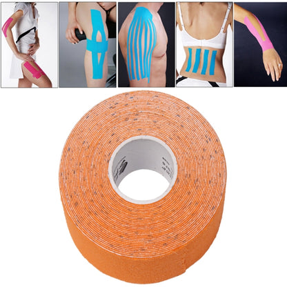 Waterproof Kinesiology Tape Sports Muscles Care Therapeutic Bandage, Size: 5m(L) x 5cm(W), Size: 5mx 5cm Apricot, Size: 5mx 5cm Black, Size: 5mx 5cm White, Size: 5mx 5cm Green, Size: 5mx 5cm, Size: 5mx 5cm Red, Size: 5mx 5cm Yellow, Size: 5mx 5cm Orang...