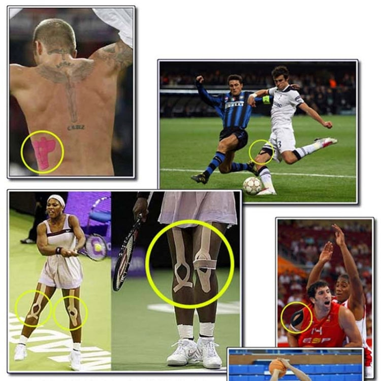 5M Waterproof Sports Tape Sports Muscles Care Therapeutic Bandage, Width: 5cm, Size: 5mx5cm, Size: 5m x 5cm Purple
