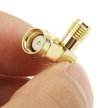 Gold Plated RP-SMA Male to SMA Female Adapter, RP-SMA Male to SMA Female