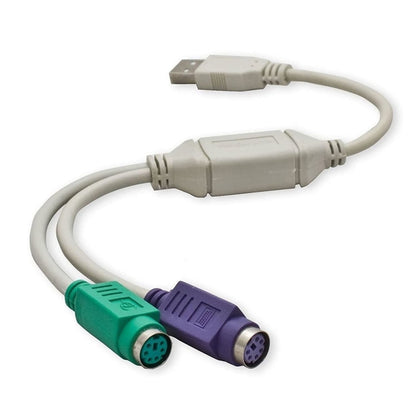 USB to PS/2 Adapter Cable for keyboard and Mouse , normal quality