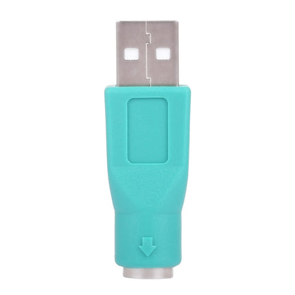 USB A Plug to mini DIN6 female Adapter (PS/2 to USB), PS/2 Female to USB Male