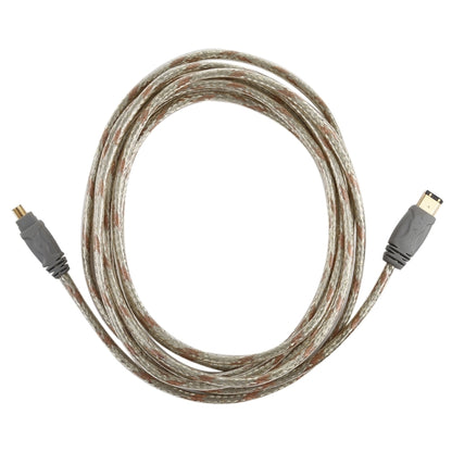 IEEE 1394 FireWire 6 Pin to 4 Pin Cable, Length: 5m, 6Pin to 4Pin(5m)