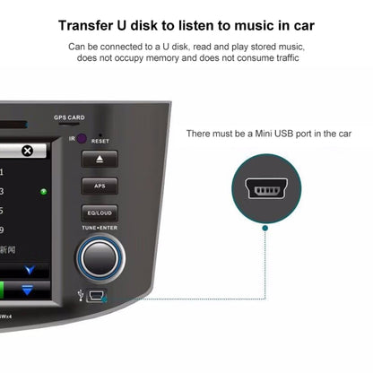 High Quality USB 2.0 AF to OTG Mini USB Adapter, Support 360 Degree Rotation, USB 2.0 AF