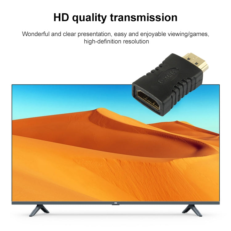 Gold Plated HDMI 19 Pin Male to Female Adapter, HDMI Male to Female