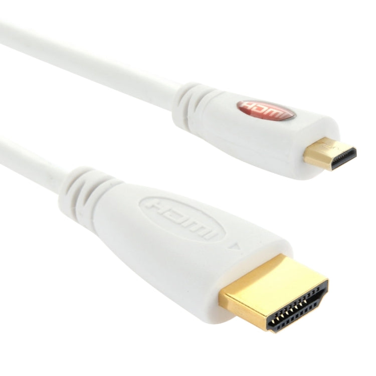 1m Gold Plated Micro HDMI Male to HDMI Male Cable, 1.4 Version, Length: 1m