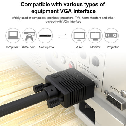 3m Normal Quality VGA 15Pin Male to VGA 15Pin Female Cable for CRT Monitor, 3m