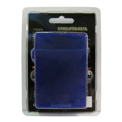 USB 2.0 To Serial ATA HDD Converter & 2.5 inch HDD Store Tank, Blue