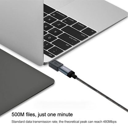 USB 2.0 AM to Micro USB Female Adapter, USB 2.0 AM