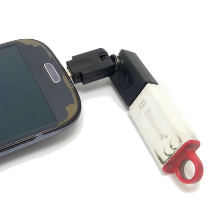 USB 2.0 AM to Mini USB 360 Degree Swivel Adapter, USB 2.0 AM