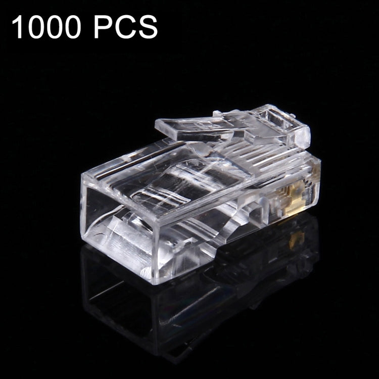 1000 PCS High-Performance RJ45 Connector Modular Plug, 1000 PCS