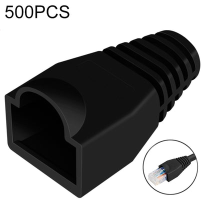 Network Cable Boots Cap Cover for RJ45, Green (500 pcs in one packaging , the price is for 500 pcs), 500 Pcs Grey, 500 Pcs Black, 500 Pcs Red, 500 Pcs Blue, 500 Pcs White, 500 Pcs Yellow, 500 Pcs Green