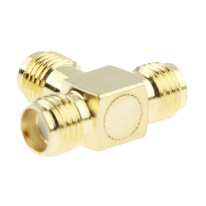 Gold Plated SMA Female to 2 SMA Female Adapter, SMA Female to 2 SMA Female