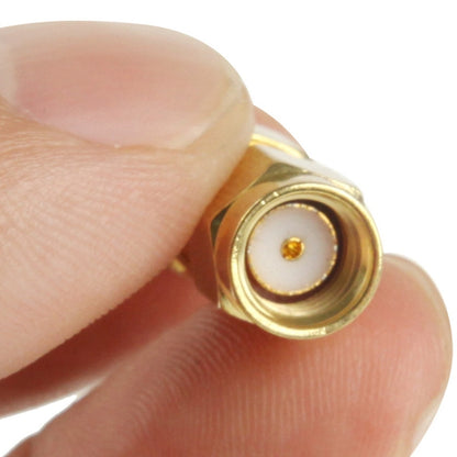 Gold Plated RP-SMA Male to RP-SMA Male Adapter, RP-SMA Male to RP-SMA Male