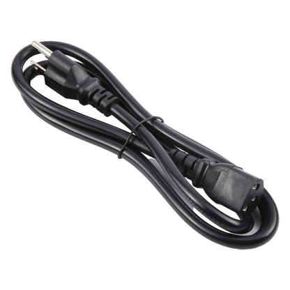 Universal US 3 Prong AC Power Cords for Desktop Computer Printer Monitor Plug, Length:1.5m, 1.5m