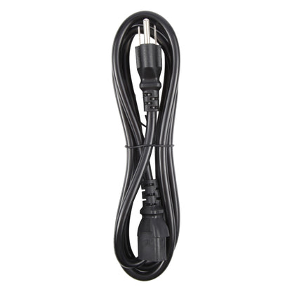 Universal US 3 Prong AC Power Cords for Desktop Computer Printer Monitor Plug, Length:1.5m, 1.5m