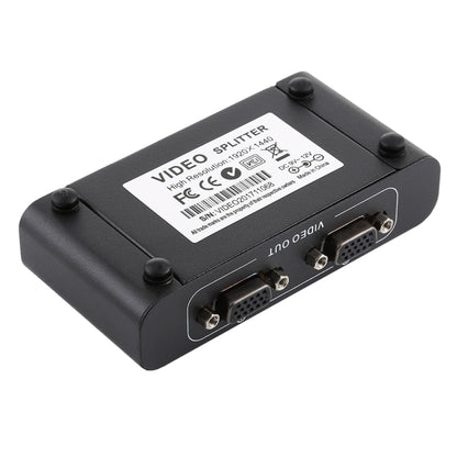 VGA-102A 1 to 2 Ports 1920 x 1440 VGA Splitter, 2 Ports