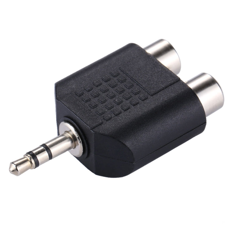 RCA Female to 3.5mm Male Jack Audio Y Adapter, 2 RCA(AV) Female to 3.5mm