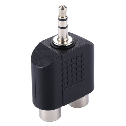 RCA Female to 3.5mm Male Jack Audio Y Adapter, 2 RCA(AV) Female to 3.5mm