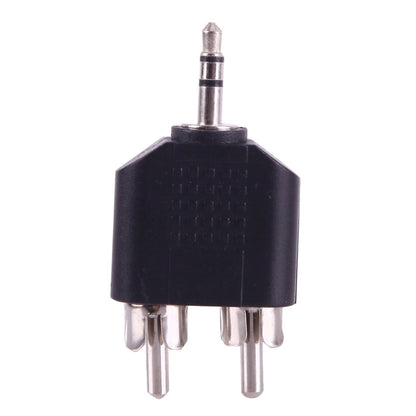 2 RCA Male to 3.5mm Male Jack Audio Y Adapter, 2 RCA Male to 3.5mm