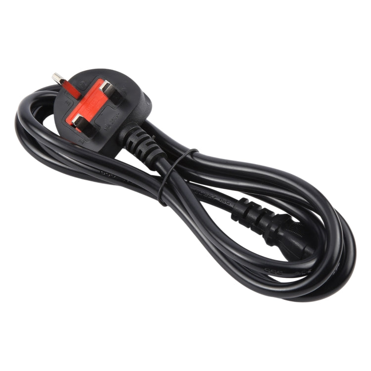 Big UK Plug Computer PC Power Cord 3 Pin Cable, Length:1.8m, 1.8m