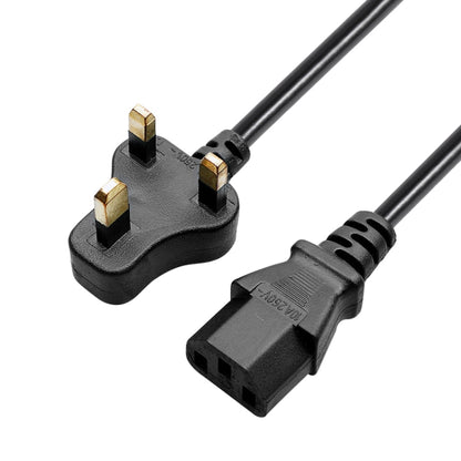 Small UK Power Cord, Cable Length: 1.2m, Small UK Plug, Length: 1.2m
