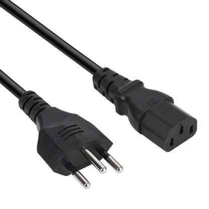 3 Prong Style Brazil AC Power Cord, Length: 1.5m ( OD6.8 ), Brazil Plug, 1.5m (OD6.8)
