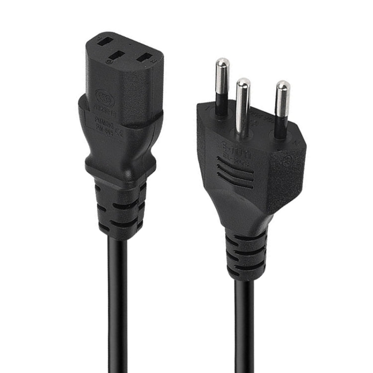 3 Prong Style Brazil AC Power Cord, Length: 1.5m ( OD6.8 ), Brazil Plug, 1.5m (OD6.8)