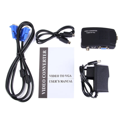 BNC / S-Video to VGA Video Converter
