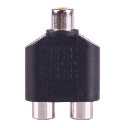 1 RCA Female to 2 RCA Female Adapter, 1 RCA Female to 2 RCA Female
