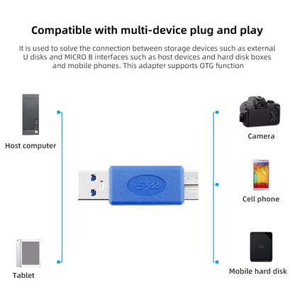 USB 3.0 AM to Micro-USB Adapter, AM to Micro USB