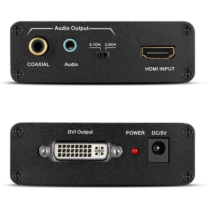 HDV-339 Full HD HDMI to DVI + Digital Coax / Analog Stereo Audio Converter Adapter