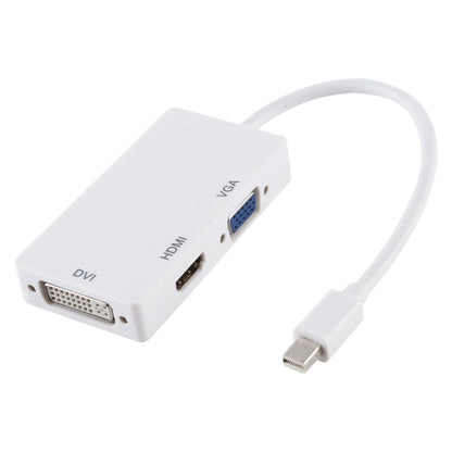 3 in 1 Mini DisplayPort Male to HDMI + VGA + DVI Female Adapter Converter for Mac Book Pro Air, Cable Length: 18cm, Mini DP to HDMI+VGA+DVI (Good)
