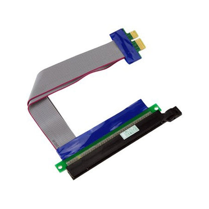 PCI-E Express 16X to 1X Riser Card Adapter Flex Extension Cable, 16X to 1X Length: 15cm