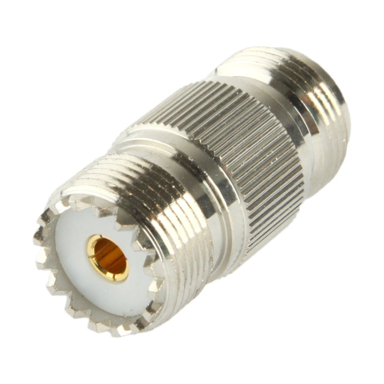 Coaxial RF N Female to UHF Female Adapter, RF N Female to UHF Female