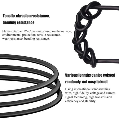 High Quality 3 Prong Style US Notebook AC Power Cord, Length: 1.8m, 3 Prong Style US Plug, Length: 1.8m