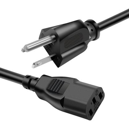 High Quality 3 Prong Style US Notebook AC Power Cord, Length: 1.8m, US Plug, 1.8m