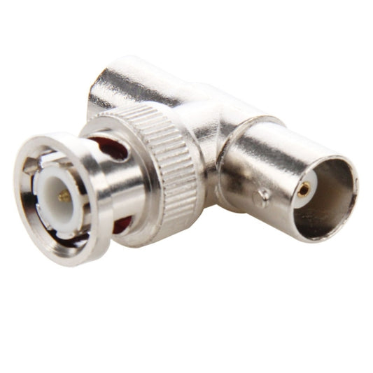 100 PCS UG274U BNC T Type One Male to Dual BNC Female Connector Adapter, UG274U
