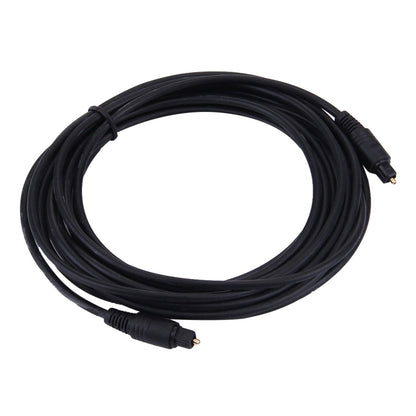 Digital Audio Optical Fiber Toslink Cable, Cable Length: 5m, OD: 4.0mm (Gold Plated), 5m