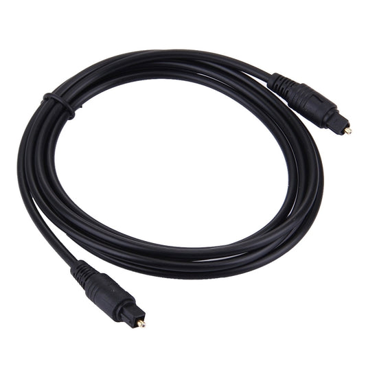Digital Audio Optical Fiber Toslink Cable, Cable Length: 2m, OD: 4.0mm (Gold Plated), 2m