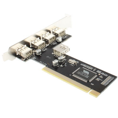 USB 2.0 4+1 Ports PCI Card, USB 2.0 4+1 Ports