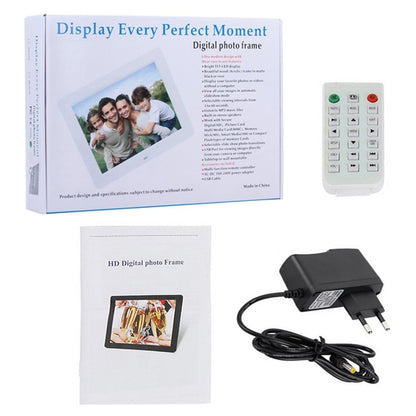 10.1 inch HD Wide Screen Digital Photo Frame with Holder & Remote Control, Allwinner E200, Alarm Clock / MP3 / MP4 / Movie Player, 10.1 inch Allwinner E200, 10.1 inch/HSD-P503