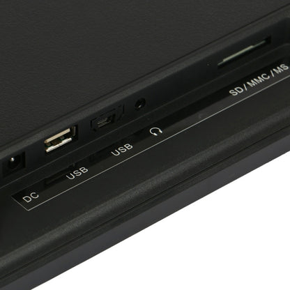14 inch LED Display Multi-media Digital Photo Frame with Holder & Music & Movie Player, Support USB / SD / MS / MMC Card Input