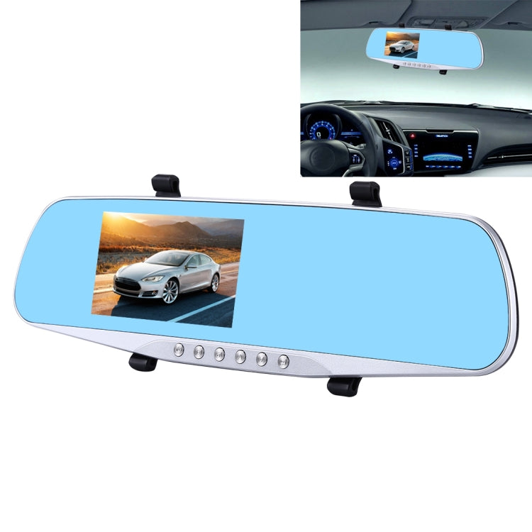 G832 HD 1080P 4.3 inch Screen Display Rearview Mirror Vehicle DVR, Novatek 96223 Programs, 170 Degree A+ Wide Angle Viewing, Support Loop Recording / Motion Detection Function, G832