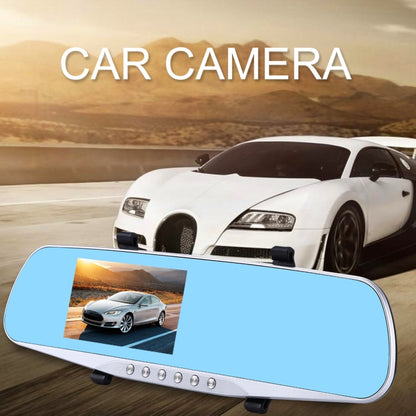G832 HD 1080P 4.3 inch Screen Display Rearview Mirror Vehicle DVR, Novatek 96223 Programs, 170 Degree A+ Wide Angle Viewing, Support Loop Recording / Motion Detection Function, G832