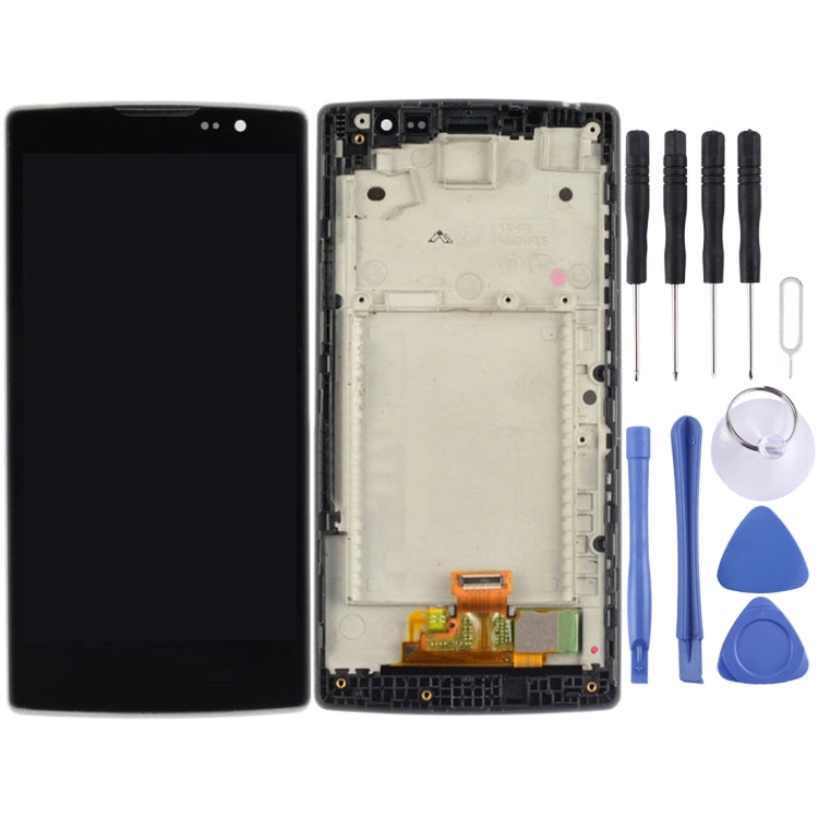LCD Screen and Digitizer Full Assembly with Frame for LG SPIRIT / H440n / H441 / H443, For Spirit / H440n