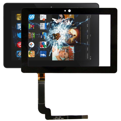 Touch Panel  for Amazon Kindle Fire HDX 7 inch, For Fire HDX 7 Black