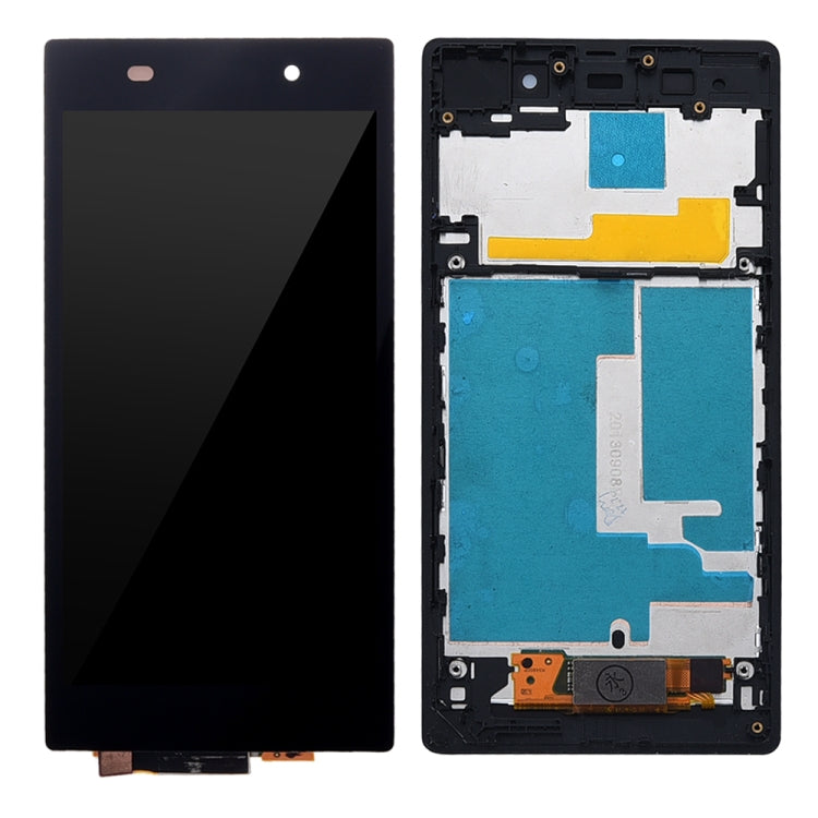 LCD Display + Touch Panel with Frame  for Sony Xperia Z1 / L39h / C6902 / C6903 / C6906 / C6943, For Xperia Z1