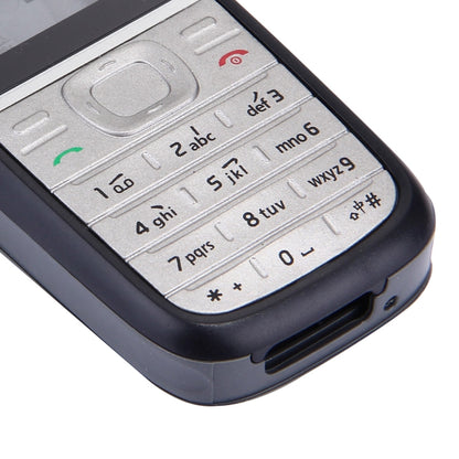 Full Housing Cover (Front Cover + Middle Frame Bezel + Battery Back Cover) for Nokia 1200 / 1208 / 1209, For Nokia 1200 / 1208 / 1209, For Nokia 1200